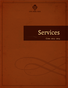 Services 2013-2014