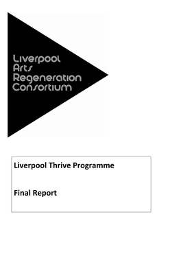 Liverpool Thrive Programme Final Report
