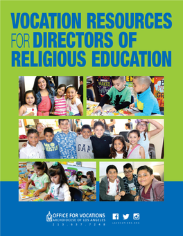 Resources for Directors of Religious Education