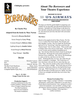 About the Borrowers and Your Theatre Experience