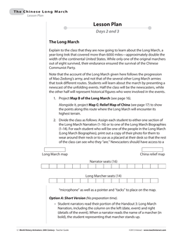 Lesson Plan Lesson Plan Days 2 and 3