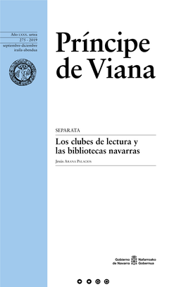 Los Clubes De Lectura Y Las Bibliotecas Navarras