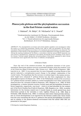 &lt;Emphasis Type="Italic"&gt;Phaeocystis