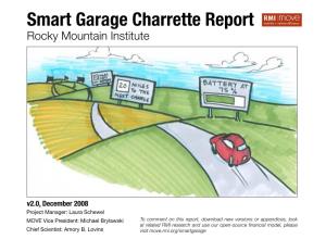 Smart Garage Charrette Report Prologue Rocky Mountain Institute