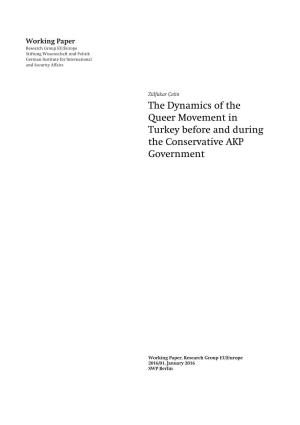 The Dynamics of the Queer Movement in Turkey Before and During The