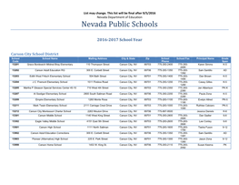 Nevada Public Schools