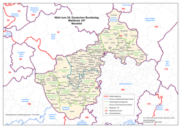 Wahl Zum 20. Deutschen Bundestag Wahlkreis 197 Neuwied