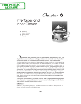 Interfaces and Inner Classes