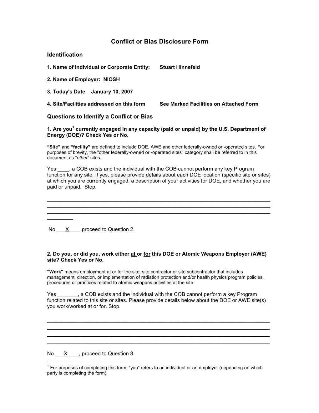 Non-Conflicted COB Disclosure Form Pdf Icon[406 KB (12 Pages)]