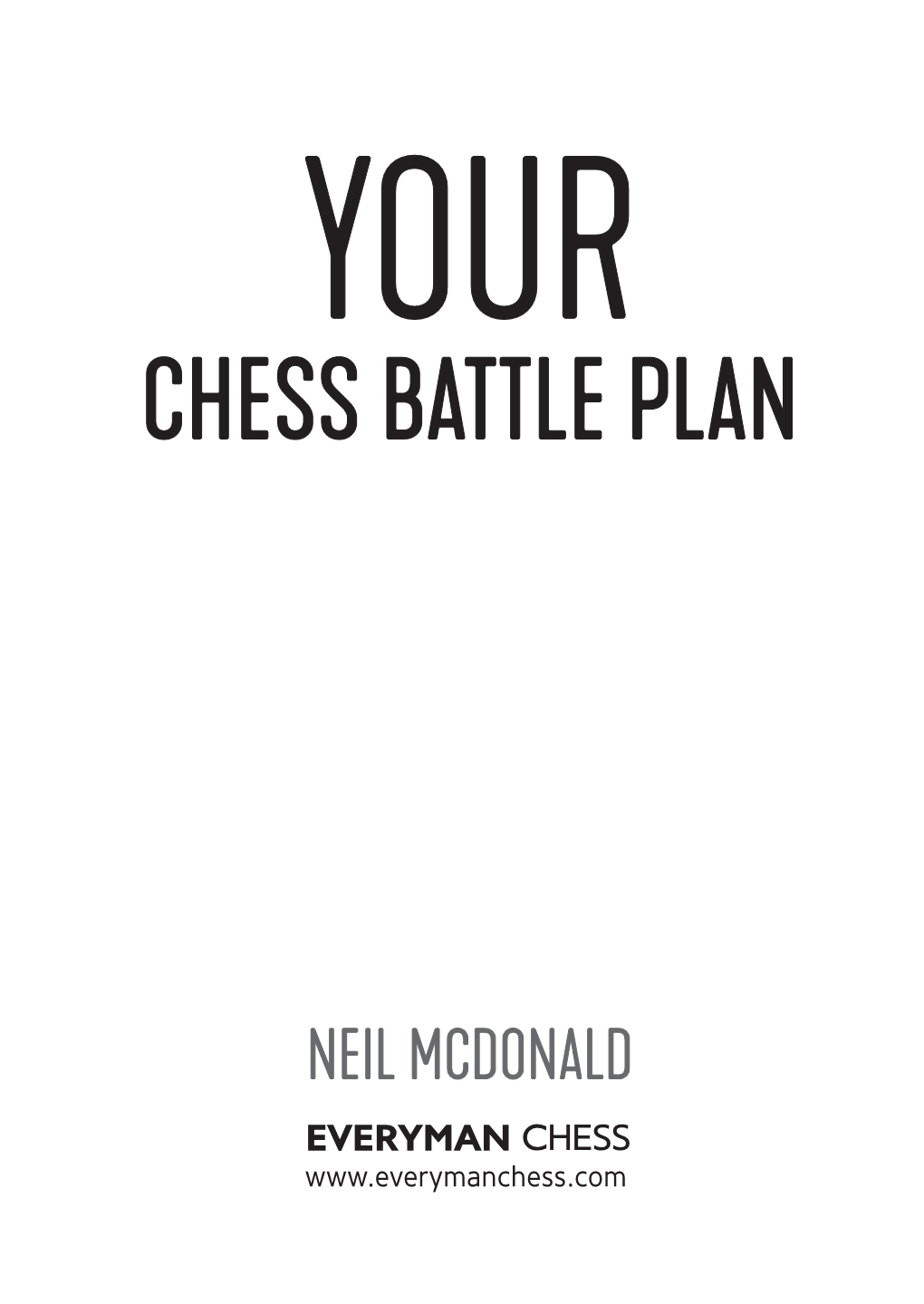 Chess Battle Plan