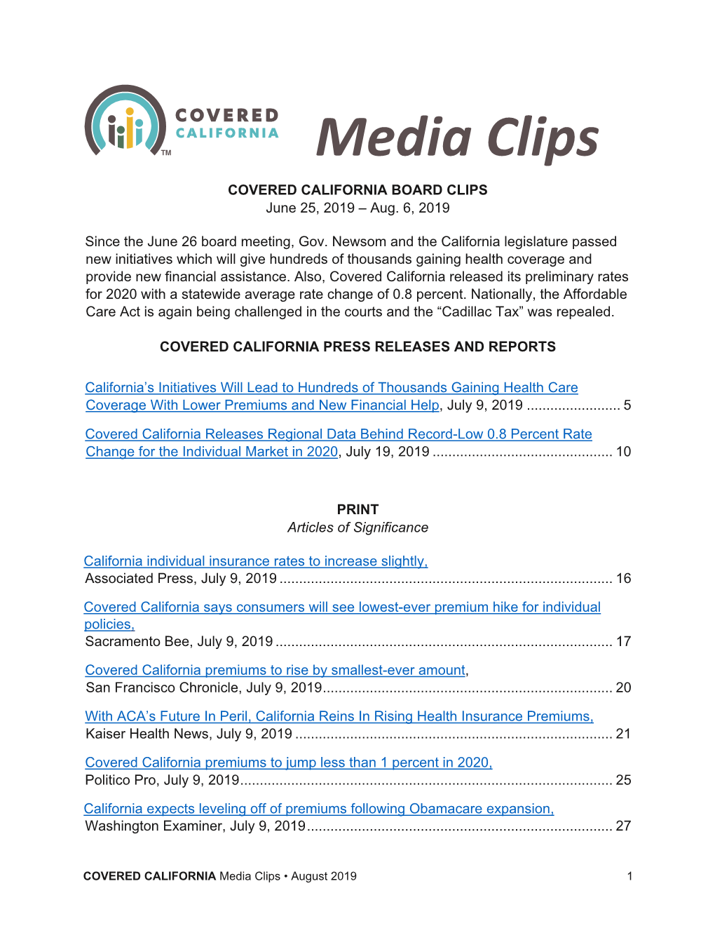 Press and Media