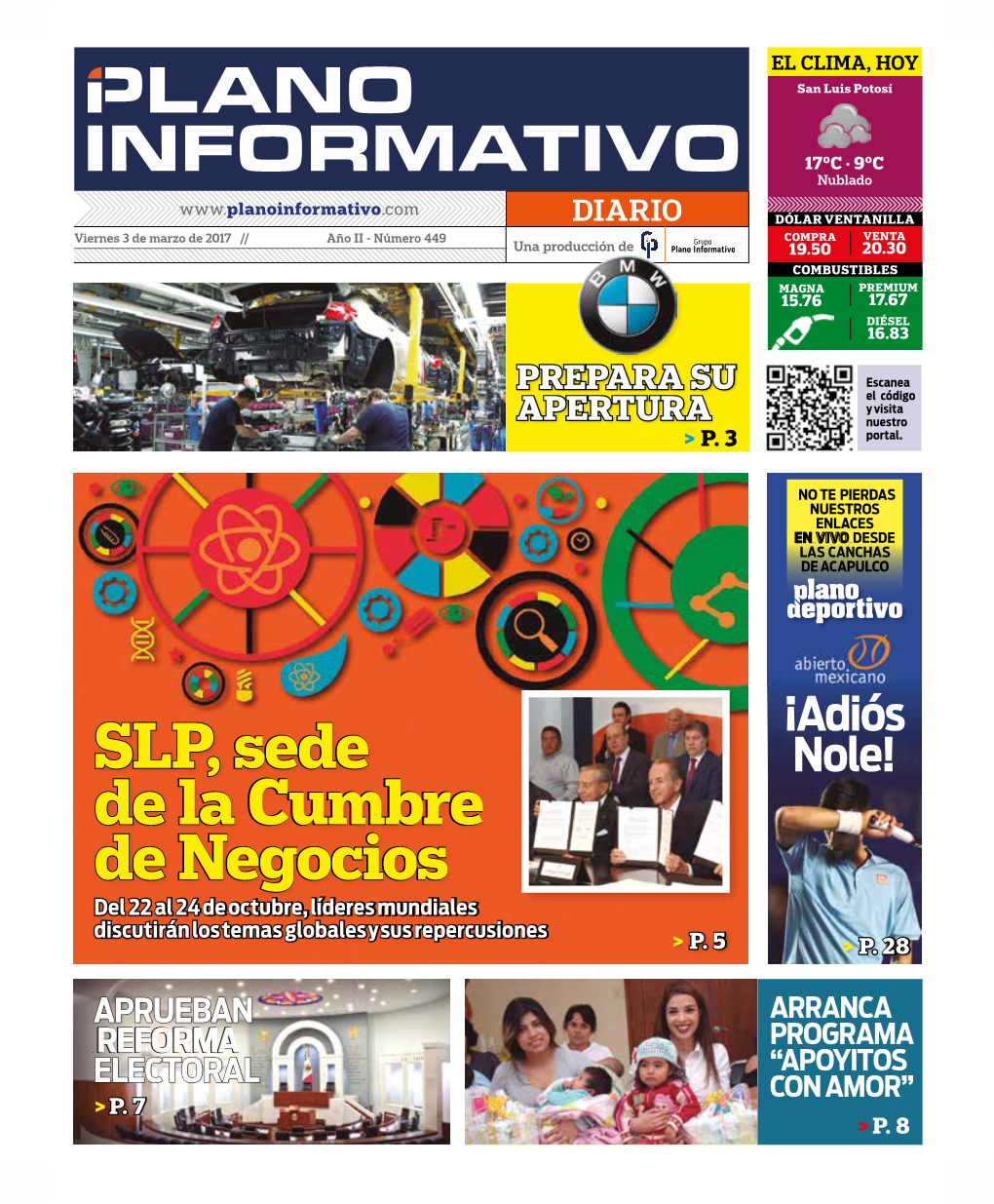 SLP, Sede De La Cumbre De Negocios