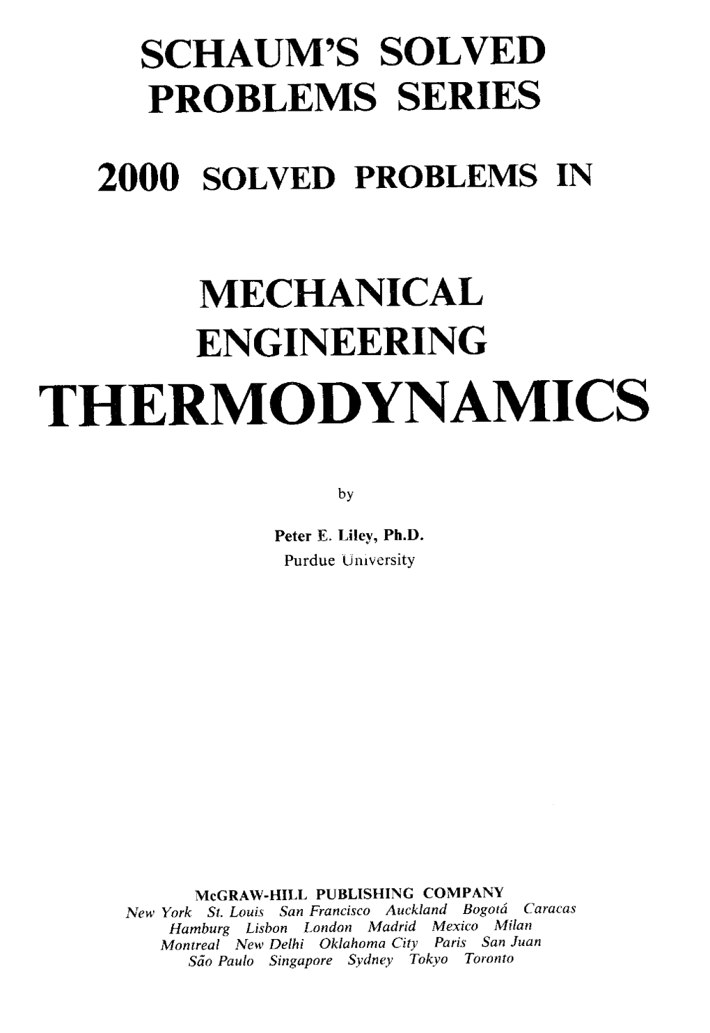 Schaum's Solved Problems Series