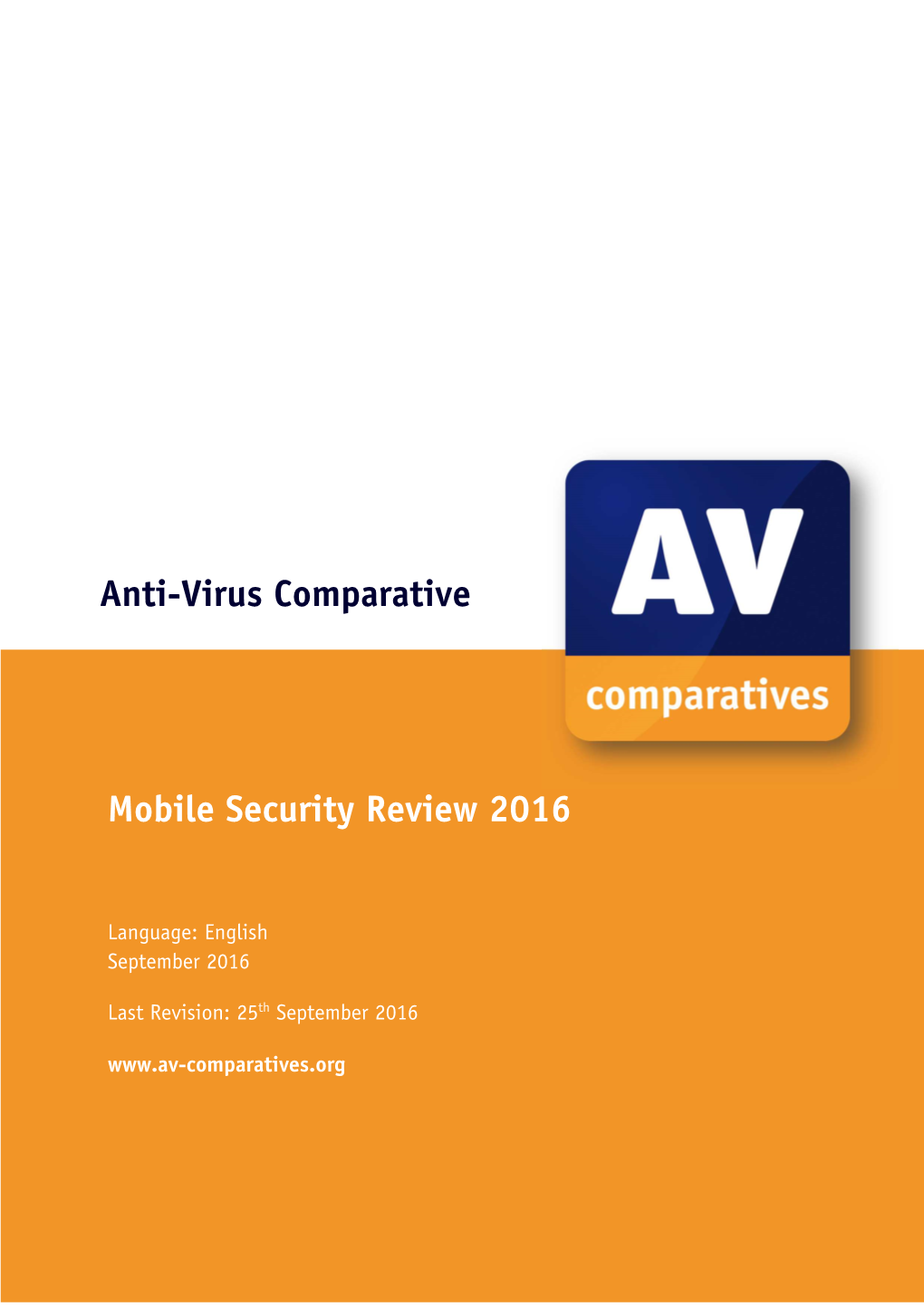 Mobile Security Report 2016