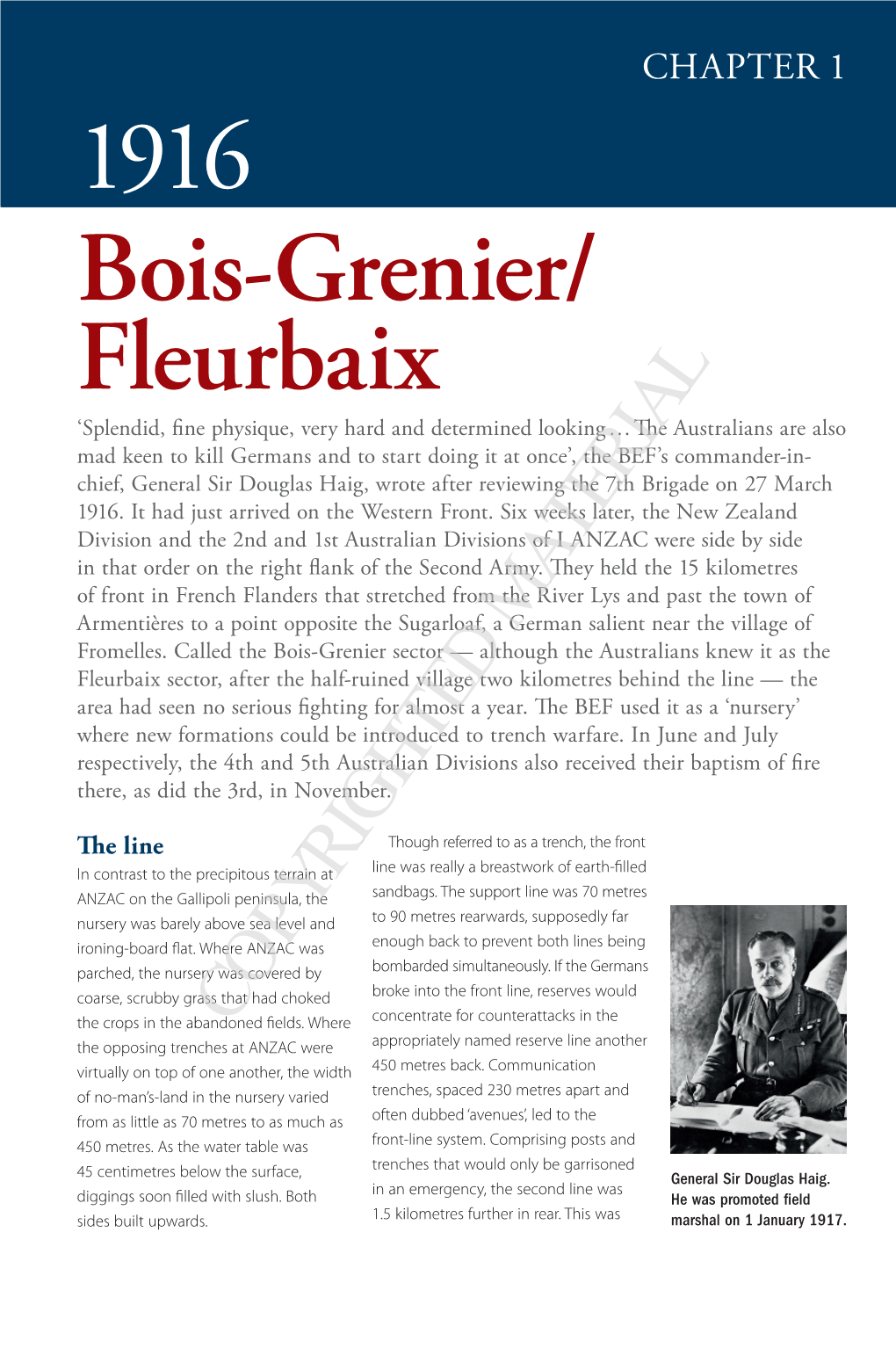 Bois-Grenier/ Fleurbaix 1916