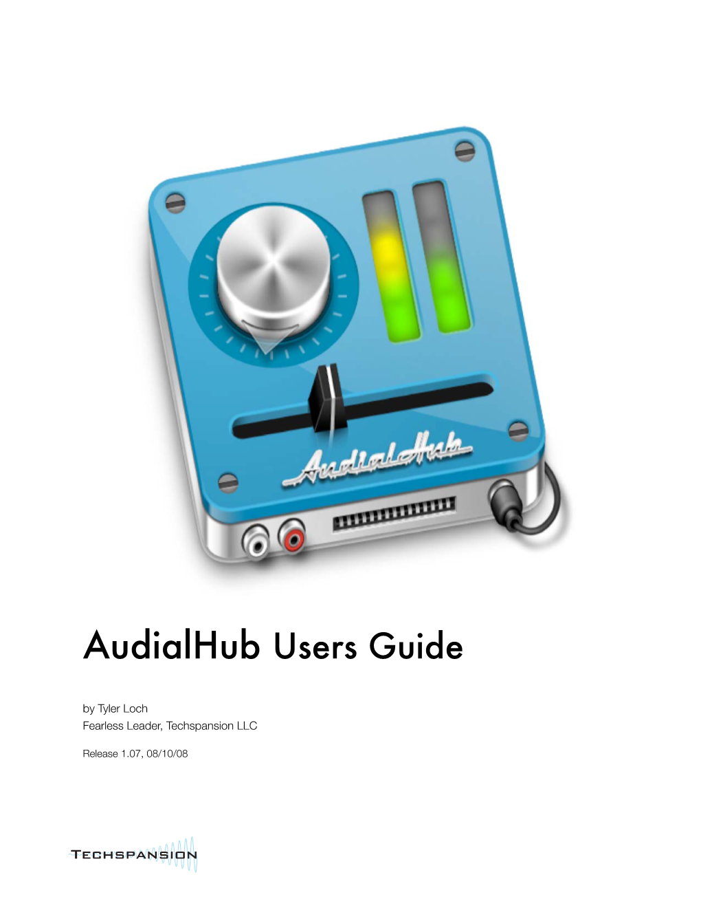 Audialhub Users Guide