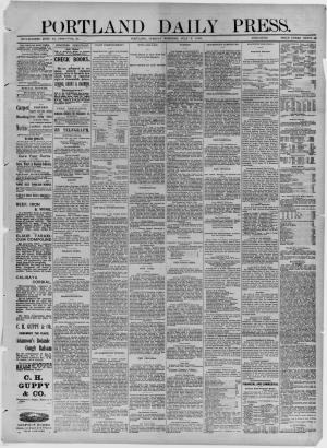 Portland Daily Press: July 03,1883