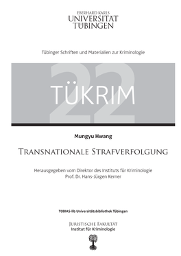 Transnationale Strafverfolgung