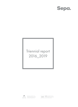 Triennial Report 2016 2019 De Periodoncia E Implantes Dentales SEPA I Fundación Sociedad Española De Periodoncia Y Osteointegracion