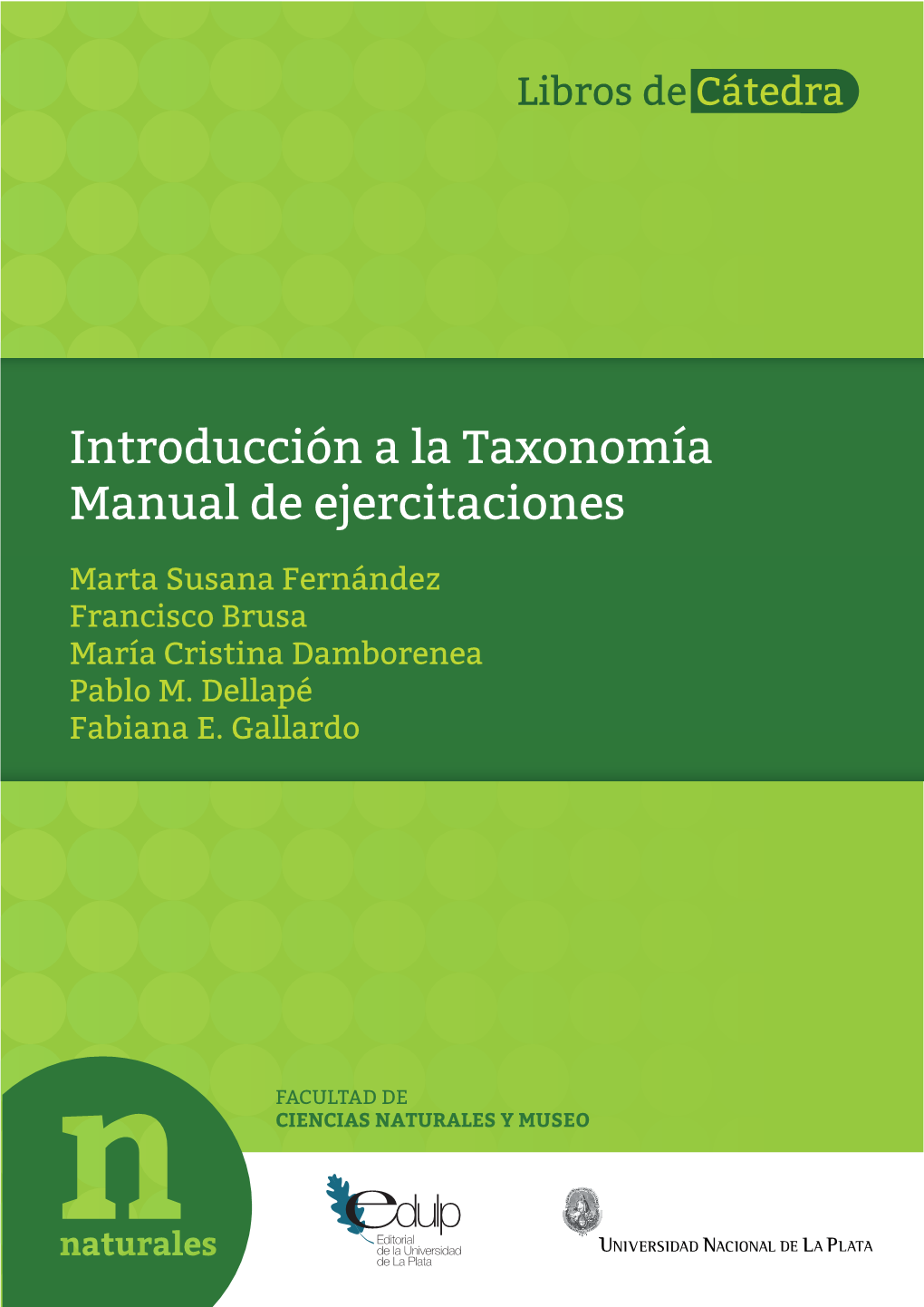 Introducción a La Taxonomía Manual De Ejercitaciones