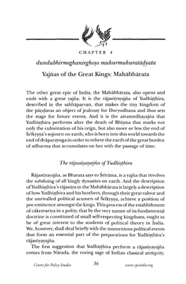 Chapter 4: Yajnas of the Great Kings: Mahabharata