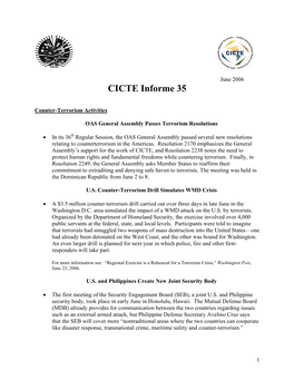 CICTE Informe 35
