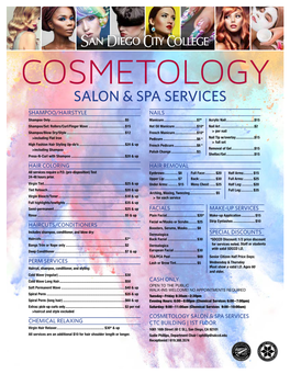 Salon & Spa Services