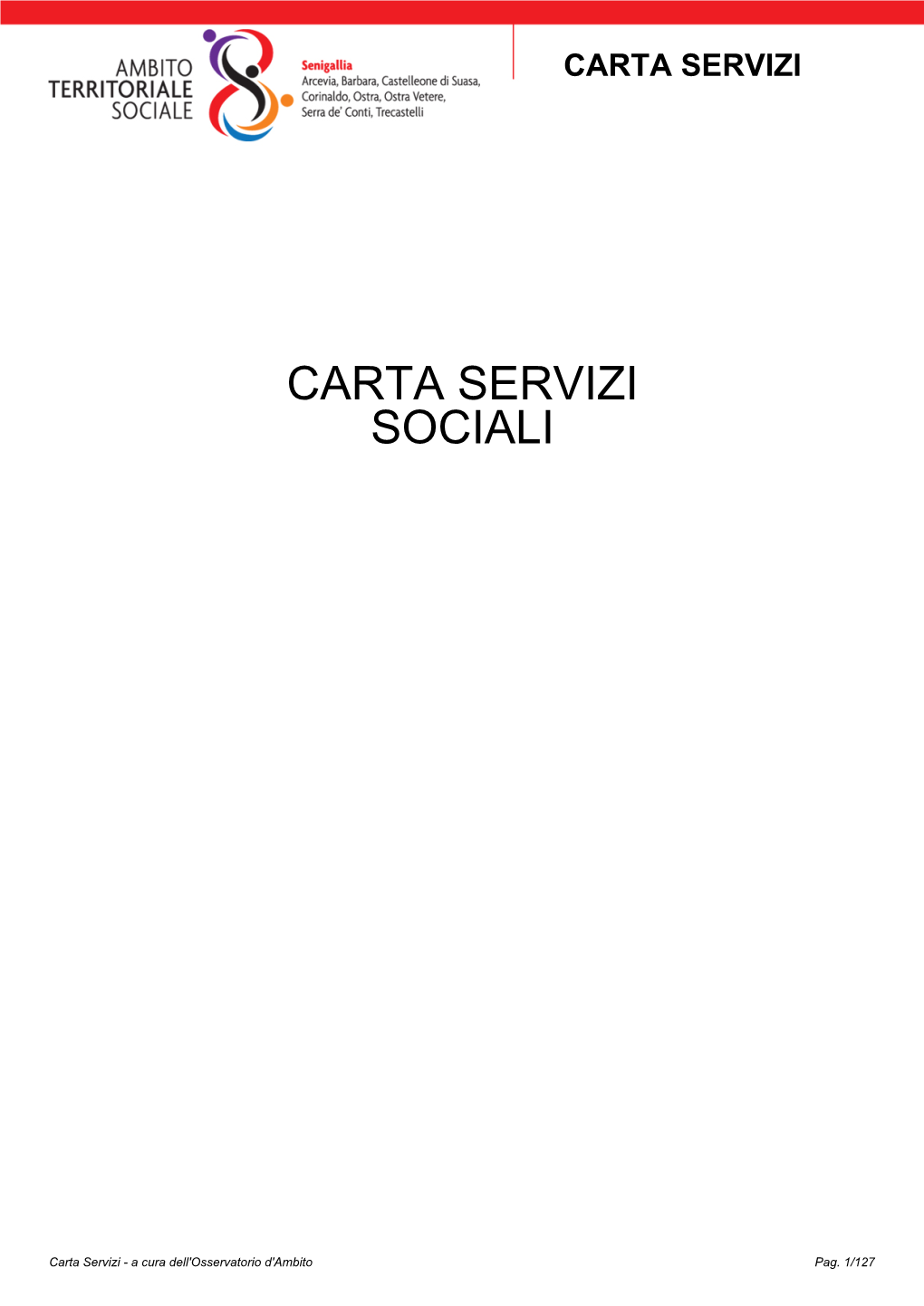 Carta Servizi Sociali