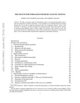 The Six-Functor Formalism for Rigid Analytic Motives