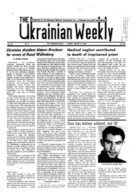 The Ukrainian Weekly 1985, No.4