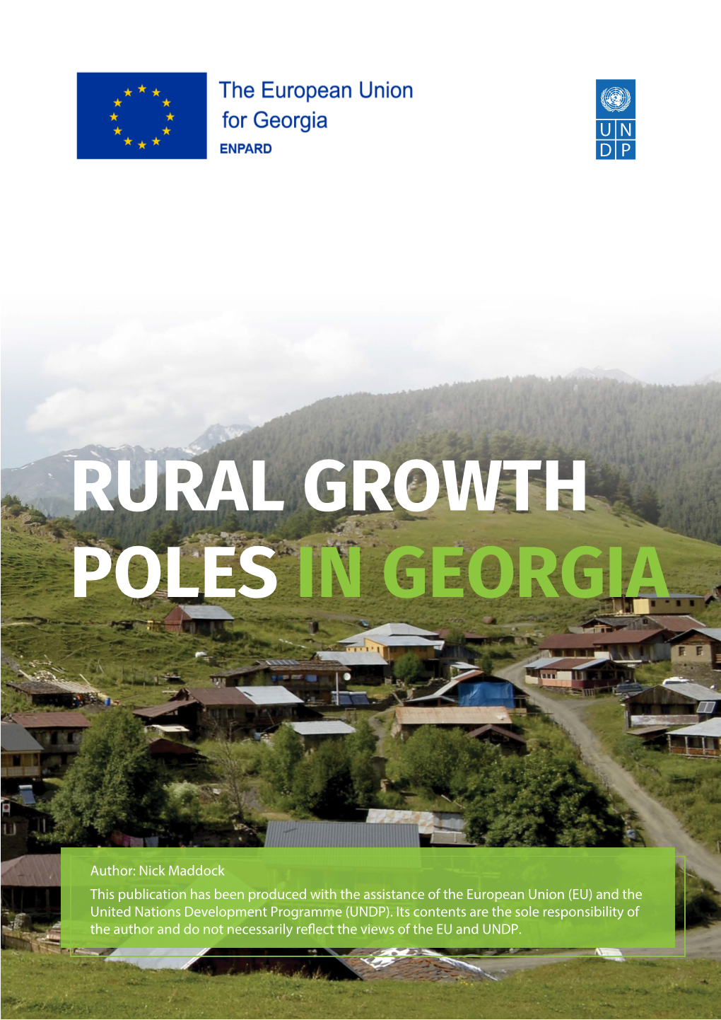 Rural Growth Poles in Georgia