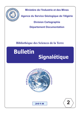 Bulletin Signalétique