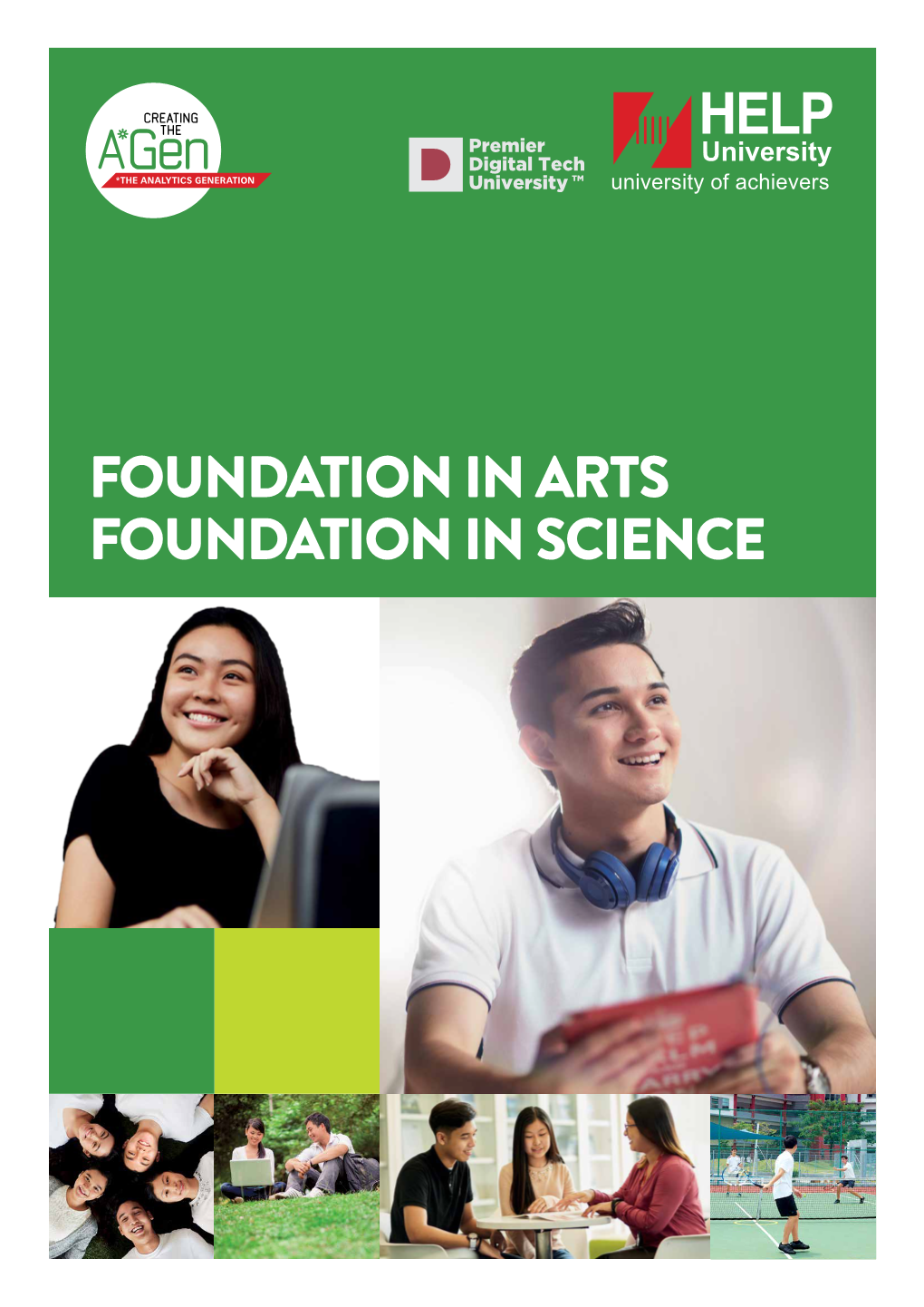 Foundation in Arts Foundation in Science Message from the Dean