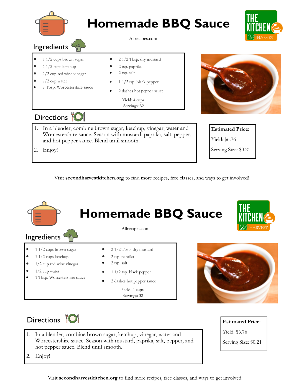 Homemade BBQ Sauce