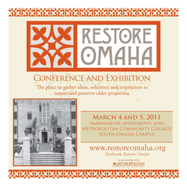 Restore Omaha Sponsors