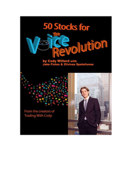 50 Stocks for the Voice Revolution