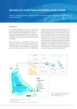 Dynamics of a South Tarawa Atoll Fisher Group, Kiribati