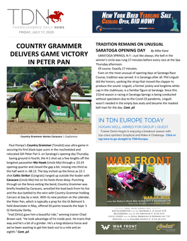 Country Grammer Delivers Game Victory in Peter