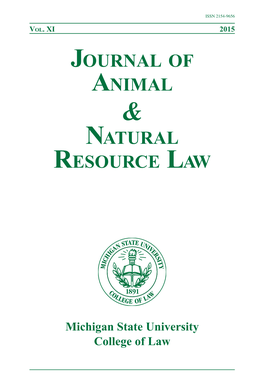 Journal of Animal Natural Resource
