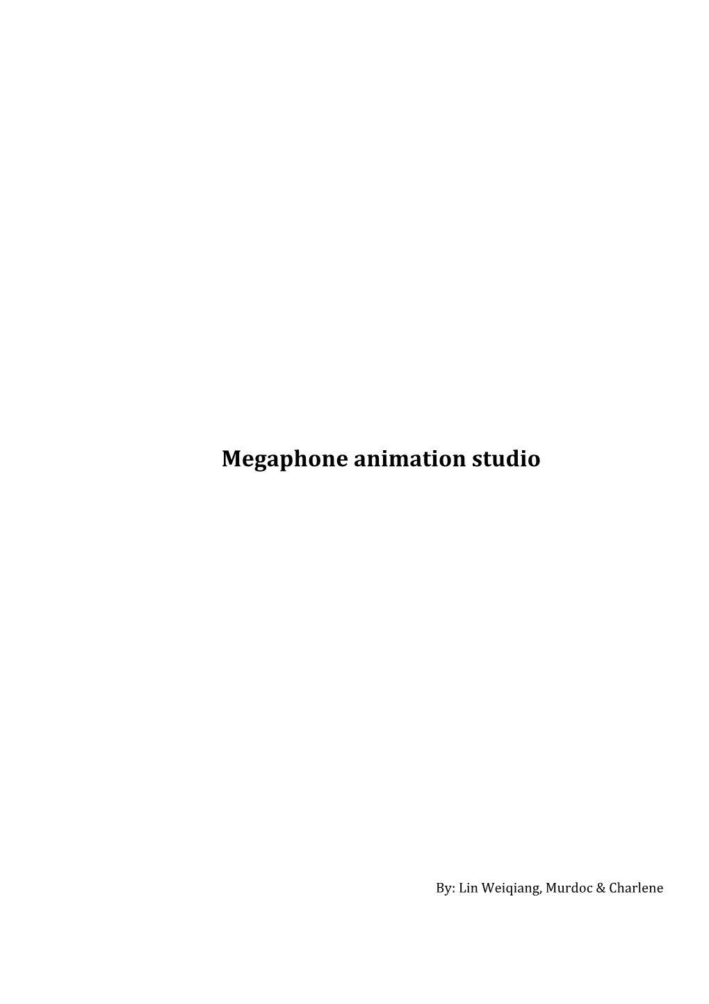 Megaphone Animation Studio