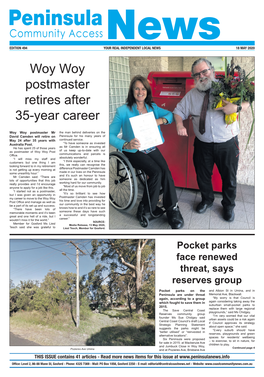 Woy Woy Postmaster Retires After 35-Year Career