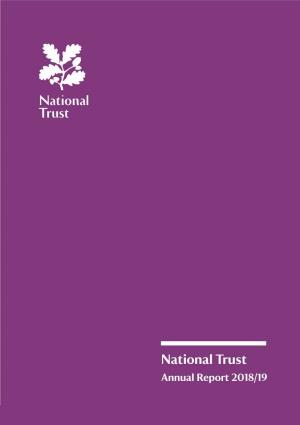 2018/19 Annual Report and Accounts of the National Trust