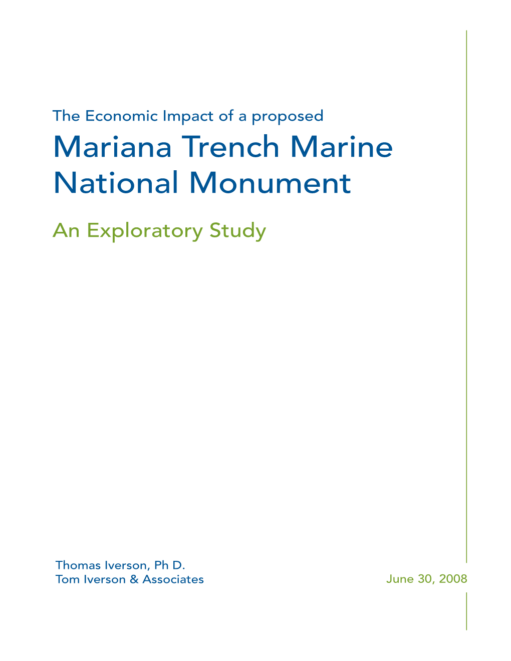 Mariana Trench Marine National Monument