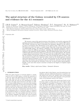 The Spiral Structure of the Galaxy Revealed by CS Sources And