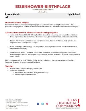 Guide High School AP