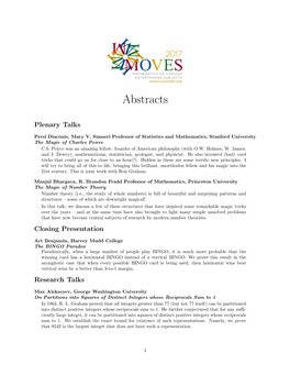 Download the MOVES 2017 Abstracts