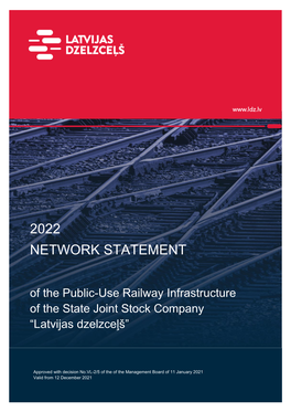 Network Statement 2022 2