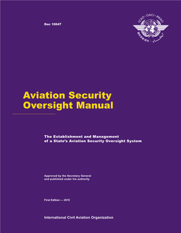 Aviation Security Oversight Manual