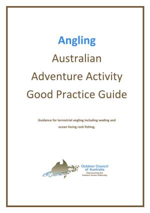 Angling Australian Adventure Activity Good Practice Guide