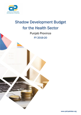 Shadow Development Budget for the Health Sector Punjab Province FY 2019-20